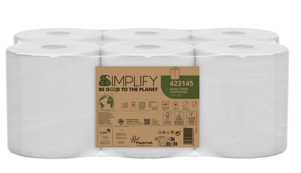 Image de BOB.BLANCHE TC 450F 2P BLANC COLIS 6 ECOLABEL