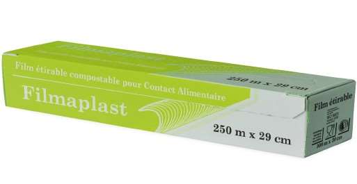 Image de FILM ALIMENTAIRE GREEN 250x0.29cm BOÎTE DISTRI. CARTON