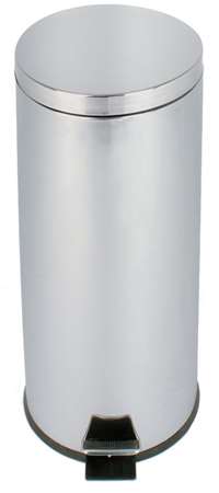 Image de COLLECTEUR  A PEDALE 30 L INOX MIROIR