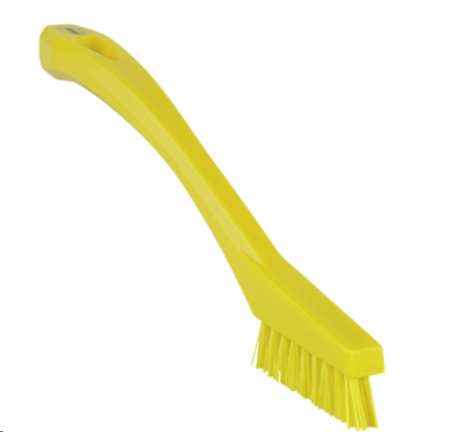 Image de Mini Brosse Vikan, 205 mm, Très dur, Jaune