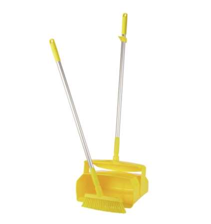 Image de ENSEMBLE PELLE+BALAYETTE VERTICALE 330mm MEDIUM JAUNE