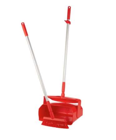Image de ENSEMBLE PELLE+BALAYETTE VERTICALE 350mm MEDIUM ROUGE
